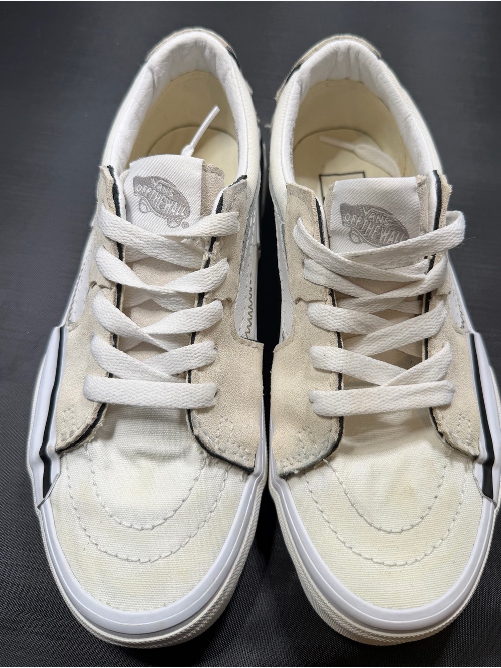 Vans Old Skool Cap LX Deconstructed Suede Mens 5 / Womens 6.5